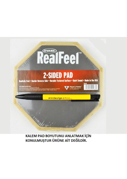 6 Real Feel Çift Taraflı Çalıima Pad