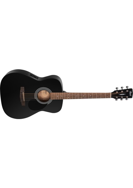 Elektro Akustik Gitar, Siyah Satin, Ceram