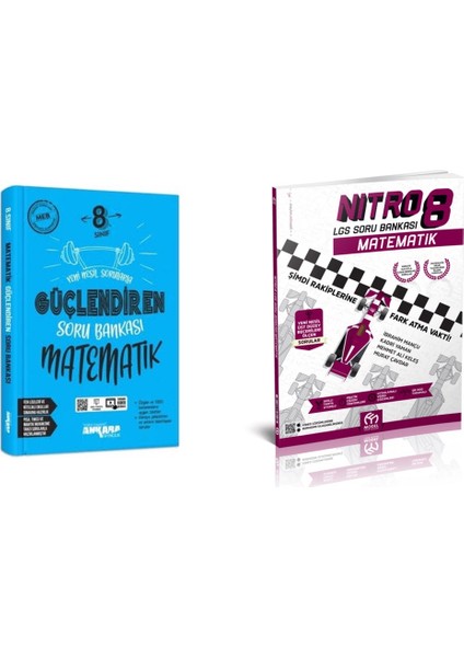 8.Sınıf Güçlendiren Matematik Soru Bankası+Model Nitro Matematik