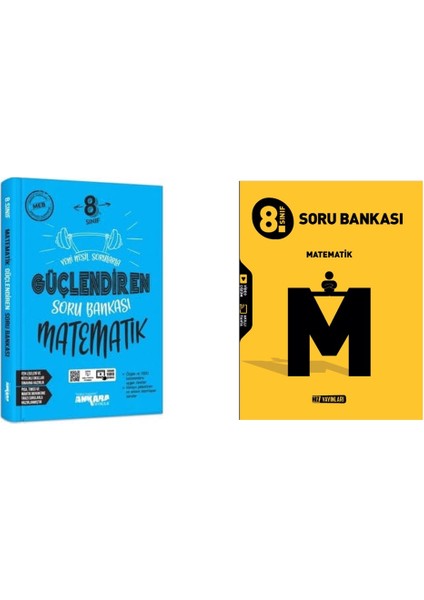 8.Sınıf Güçlendiren Matematik Soru Bankası+Hız Matematik Soru Bankası