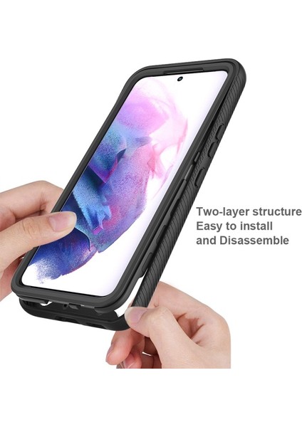 Darbeye Dayanıklı Tpu + Pc + Akrilik Hibrid Telefon Kılıfı - Samsung Galaxy S22 5g (Yurt Dışından) fırsatları