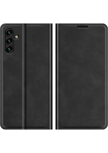 Stand Kapaklı Mıknatıslı Suni Deri Cüzdan Işlevli Telefon Kılıfı - Samsung Galaxy A13 5g (Yurt Dışından)