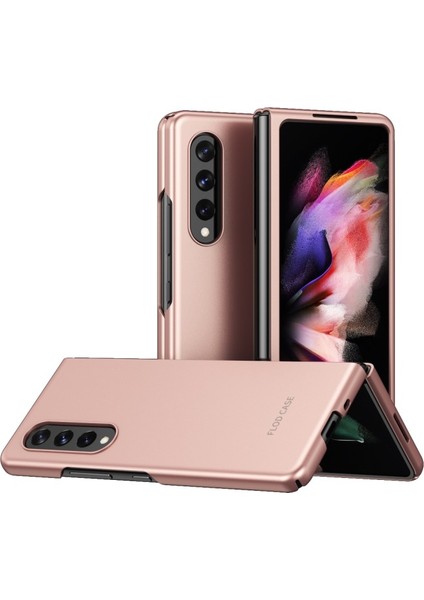 Ultra Ince Galvanik Pc Telefon Kılıfı - Samsung Galaxy Z Fold3 5g (Yurt Dışından)