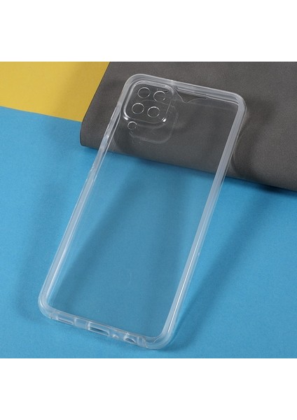 Iz Tutmaz Ayrılabilir Pc Geri + Pet Ön Kapak + Tpu Kenar Cep Telefonu Kılıf - Samsung Galaxy A12 5g (Yurt Dışından)