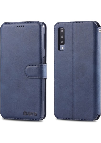Samsung Galaxy A70 Için Deri Telefon Kılıfı (Yurt Dışından)