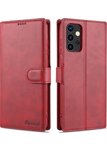 Samsung Galaxy A72 5g Deri Telefon Kılıfı (Yurt Dışından)