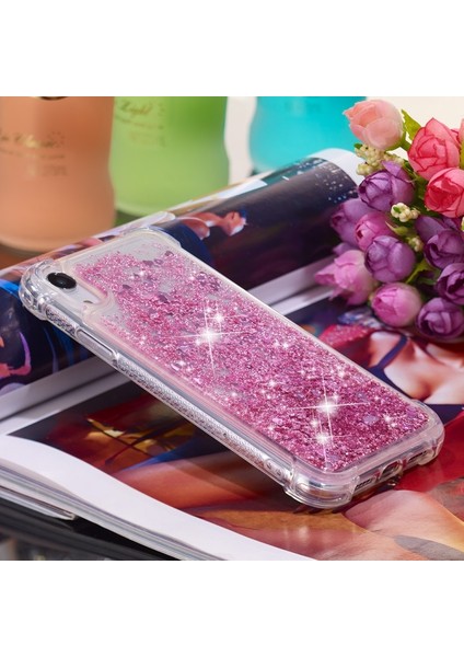 Apple İphone Xr 6.1 Inç Uyumlu Simli Tpu Telefon Kılıfı - Kırmızı (Yurt Dışından) fırsatları