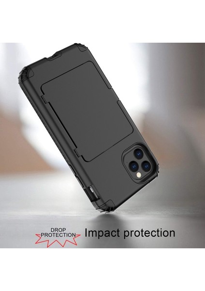 Apple İphone 11 Pro 5.8 Inç Uyumlu Tpu Pc Hibrit Telefon Kılıfı - Siyah (Yurt Dışından) indirimleri