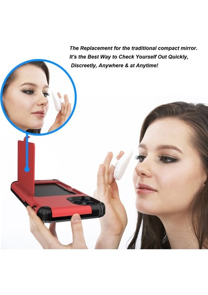 Apple İphone 11 Pro 5.8 Inç Uyumlu Tpu Pc Hibrit Telefon Kılıfı - Kırmızı (Yurt Dışından) fırsatları