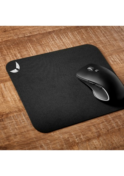 Siyah Mouse Pad 27x23 Cm Medium - Orta Boy Mousepad Klavye Fare Altlığı MP01