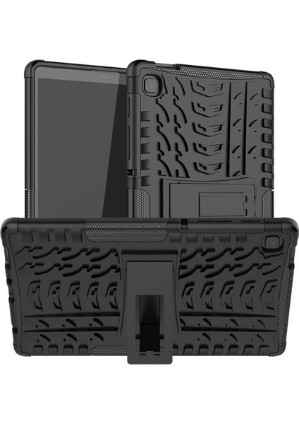 Kaymaz Pc + Tpu Hibrid Destek Çubuklu Tablet Koruyucu Kılıf - Samsung Galaxy Tab A7 Lite 8.7-Inç (Yurt Dışından)
