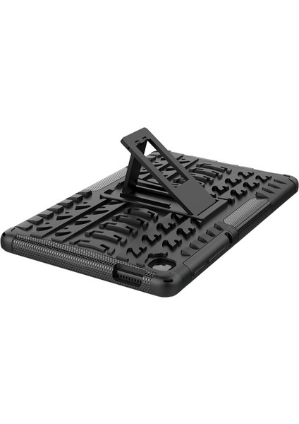 Kaymaz Pc + Tpu Hibrid Destek Çubuklu Tablet Koruyucu Kılıf - Samsung Galaxy Tab A7 Lite 8.7-Inç (Yurt Dışından)