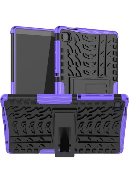 Kaymaz Pc + Tpu Hibrid Destek Çubuklu Tablet Koruyucu Kılıf - Samsung Galaxy Tab A7 Lite 8.7-Inç (Yurt Dışından)