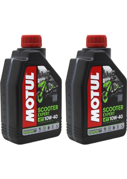 Scooter Expert 10W-40 MB 4t Motosiklet Yağı 2 Litre