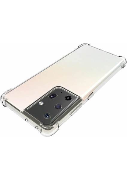 Kaymaz Darbeye Dayanıklı Tpu Koruyucu Telefon Kılıfı - Samsung Galaxy S21 Ultra 5g (Yurt Dışından) modelleri