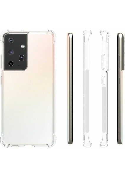 Kaymaz Darbeye Dayanıklı Tpu Koruyucu Telefon Kılıfı - Samsung Galaxy S21 Ultra 5g (Yurt Dışından) fırsatları