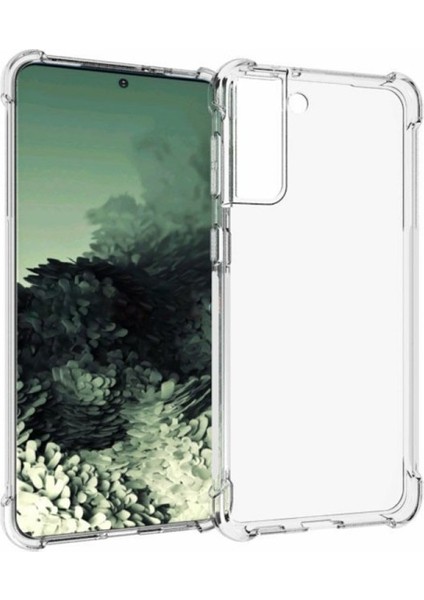 Kaymaz Darbeye Dayanıklı Tpu Koruyucu Telefon Kılıfı - Samsung Galaxy S21 Plus (Yurt Dışından)