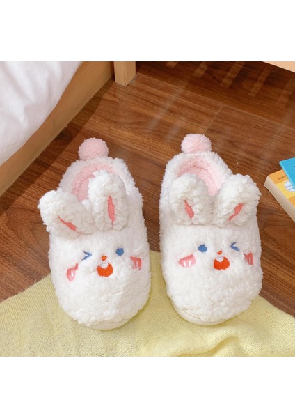 Yenilik Kızlar Hayvan Terlik Ev Terlik Komik Noel Hediyesi Unisex Tavşan 40 - 41 fiyatları