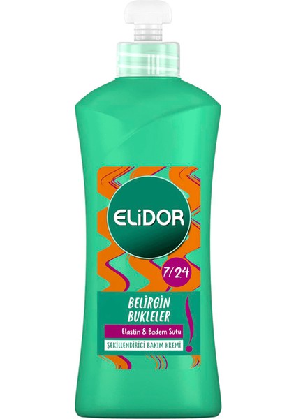 Elıdor 7/24 300ML Belırgın Bukleler Sac Bakım Kremı