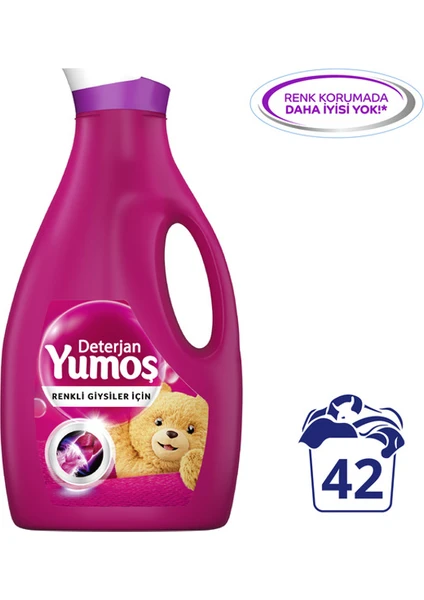 Yumos Sıvı Deterjan 2520 ml Renklı