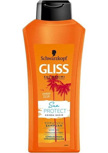 Gliss Samp 525 ml Sun Protect