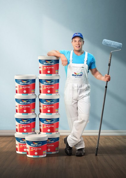 Plastik Mat Antrasit Gri Su Bazlı Iç Duvar Boyası 2.5lt=4kg-Silinebilir-Uygulaması Kolay