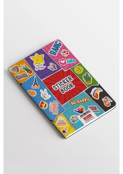 Le Color Sticker Book 756 Adet Renkli Etiket Bang