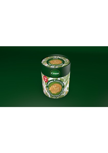 Cesan Fırınlanmış Tuzlu Ceviz 150 gr. x 6 Adet - Ceviz Tadı Özel Tuzunda