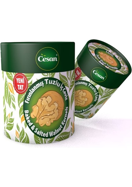 Cesan Fırınlanmış Tuzlu Ceviz 150 gr. x 6 Adet - Ceviz Tadı Özel Tuzunda