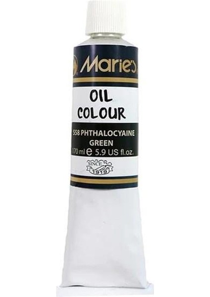 Yağlı Boya 170 ml E1385/ NO:558 Phthalocyanine Green