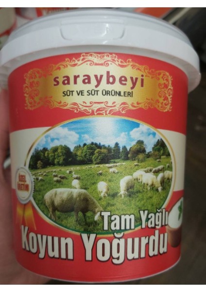 Saraybeyı Tam Yaglı Koyun Yogurdu 1000 gr
