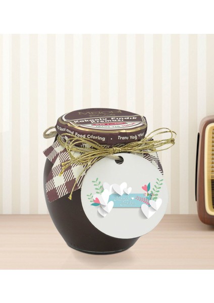 Kişiye Özel Isimli Sevgililer Günü Ahşap Anahtarlıklı El Yapımı 400 gr Melodi Kakaolu Fındık Kreması Seti-15 modelleri