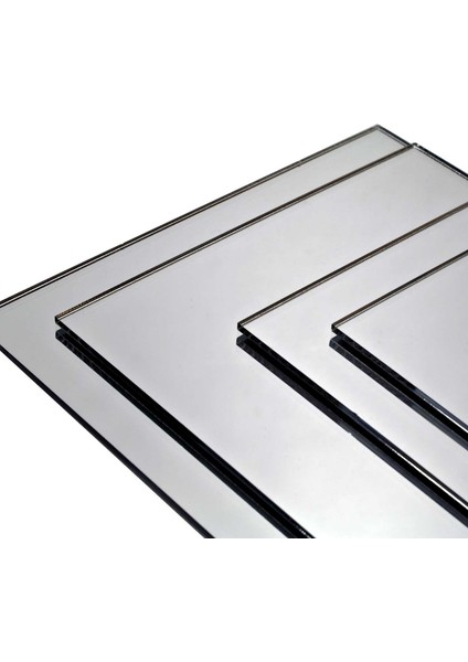 3mm Gümüş Pleksi Ayna Pleksi Gümüş Ayna Pleksi Dekoratif Ayna