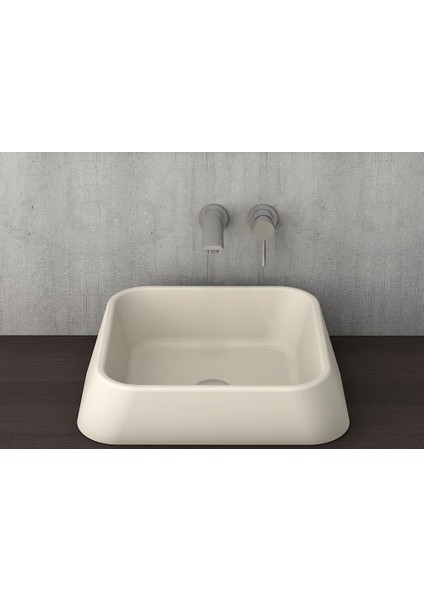 Fırenze Çanak Lavabo - Mat Yasemin
