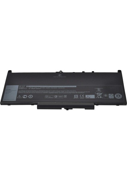 Dell Latitude E7270, E7470, J60J5 Notebook Bataryası - 4 Cell