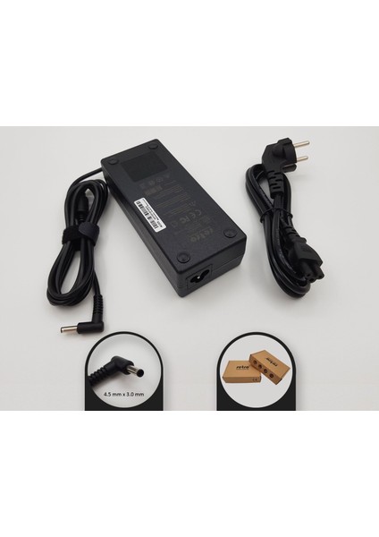 Asus 20V 7.5A 150W Pinli Uç Notebook Adaptör RPA-AC325