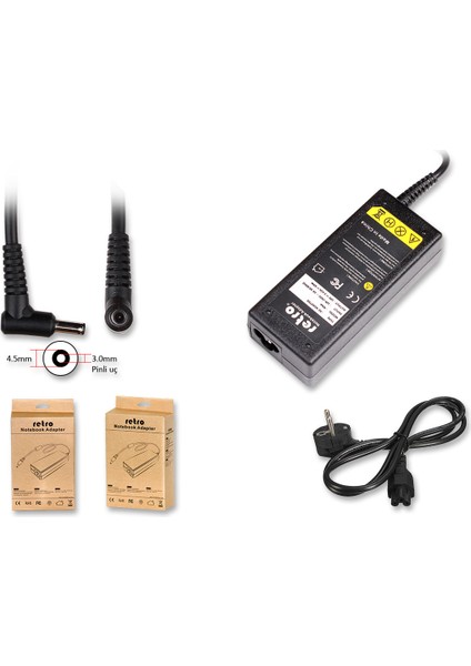 Asus 19V 3.42A 65W Pinli Uç Notebook Adaptör RNA-AS06 fiyatları