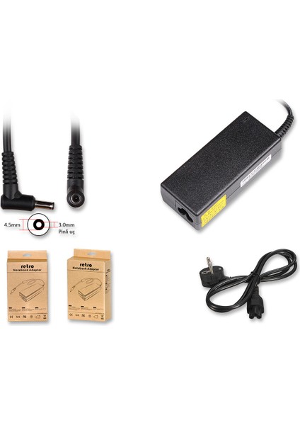 Asus 19V 3.42A 65W Pinli Uç Notebook Adaptör RNA-AS06 fırsatları