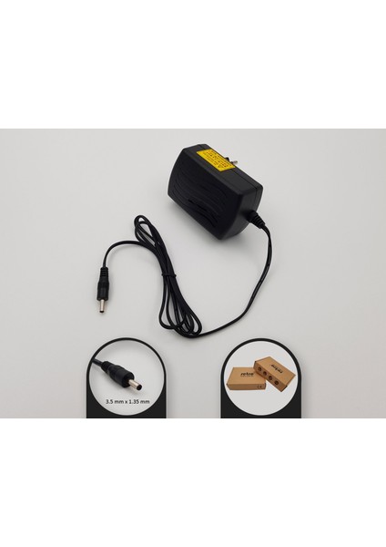 12V 3A 36W 3.5X1.35MM Notebook Adaptör RPA-AC204