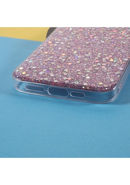Apple iPhone 13 Için Parıltılı Payetli Akrilik + Tpu Telefon Kılıfı - Pembe (Yurt Dışından) indirimleri
