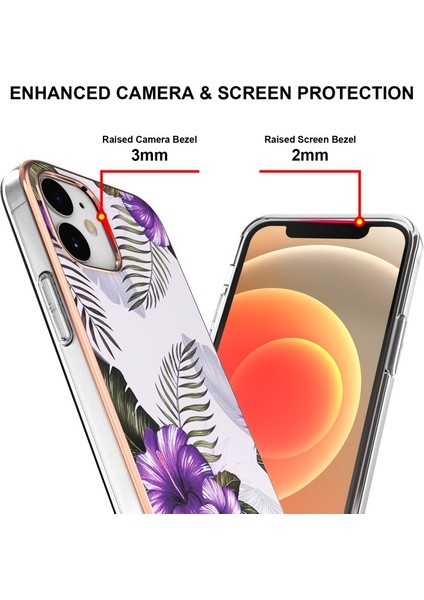 Apple iPhone 12 Mini Için Galvanik Imd Tam Koruyucu Darbeye Dayanıklı Telefon Kılıfı (Yurt Dışından) indirimleri