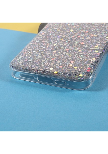 Apple iPhone 13 Için Parıltılı Payetli Akrilik + Tpu Telefon Kılıfı - Gümüş (Yurt Dışından) indirimleri