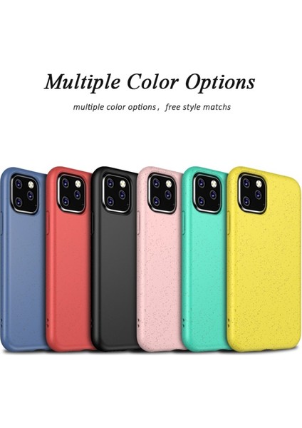Apple iPhone 11 Pro Için Çevre Dostu Doğada Çözünen Tpu Kılıf - Siyah (Yurt Dışından)