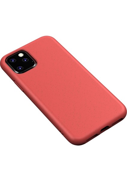 Apple iPhone 11 Pro Için Çevre Dostu Doğada Çözünen Tpu Kılıf - Kırmızı (Yurt Dışından) fiyatları