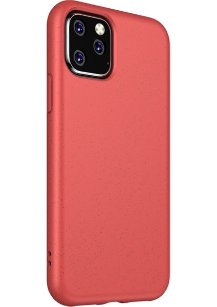 Apple iPhone 11 Için Çevre Dostu Doğada Çözünen Tpu Kılıf - Kırmızı (Yurt Dışından)