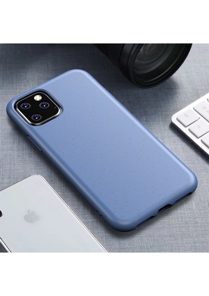 Apple iPhone 11 Için Çevre Dostu Doğada Çözünen Tpu Kılıf - Mavi (Yurt Dışından)