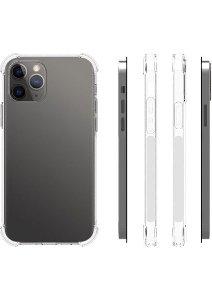 Apple iPhone 12 Pro Max Için Darbeye Dayanıklı Kaymaz Tpu Telefon Kılıfı - Şeffaf (Yurt Dışından) indirimleri