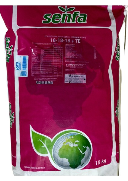 Flora Fa 18.18.18 Tamamı Suda Çözünür Npk Gübresi 15KG (Dengeli - Üç 18