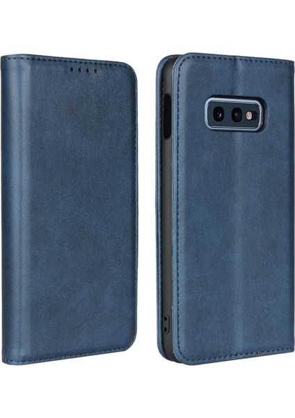 Samsung Galaxy S10E Için Deri Telefon Kılıfı (Yurt Dışından)