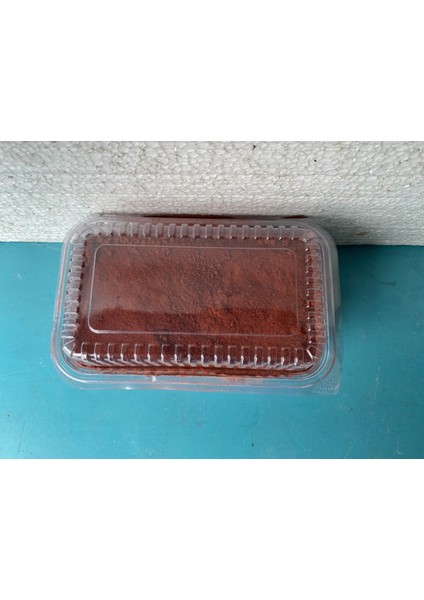 Demir Oksit Kırmızı Toz Boya 1 kg Şeffaf Paket